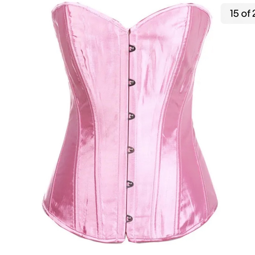 Pink Wicked Boned Corset